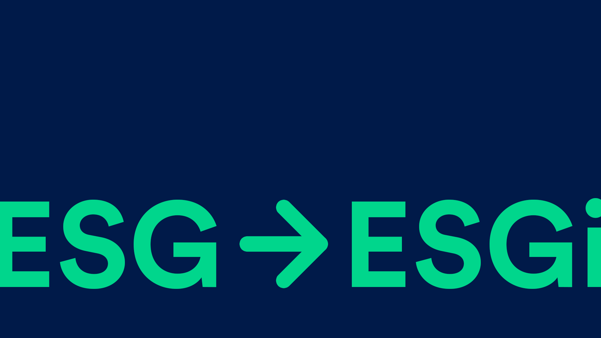 Is ESG becoming a four-letter word?… from ESG to ESGi