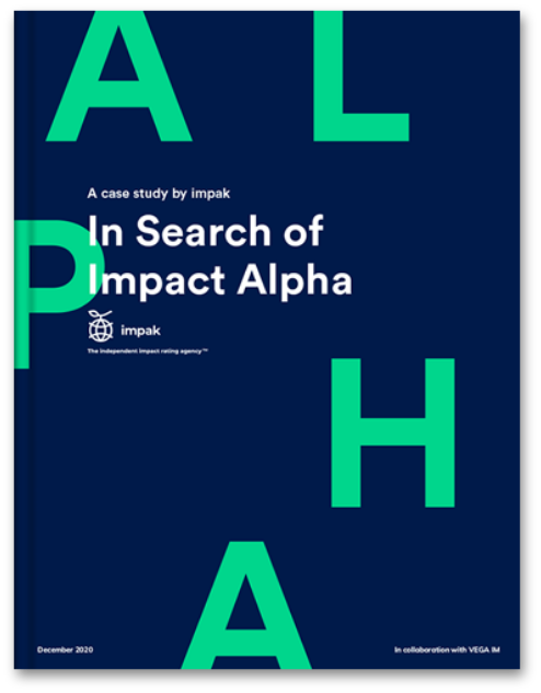 In search of Impact Alpha Case study Impact ESG+i indice ESG Impact